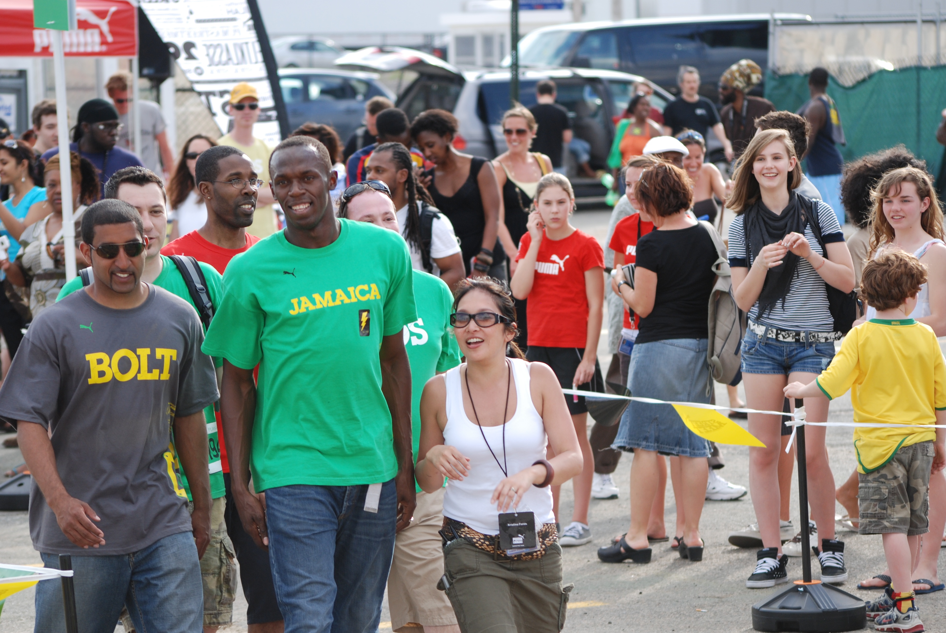 Usain Bolt PUMA Street Meet