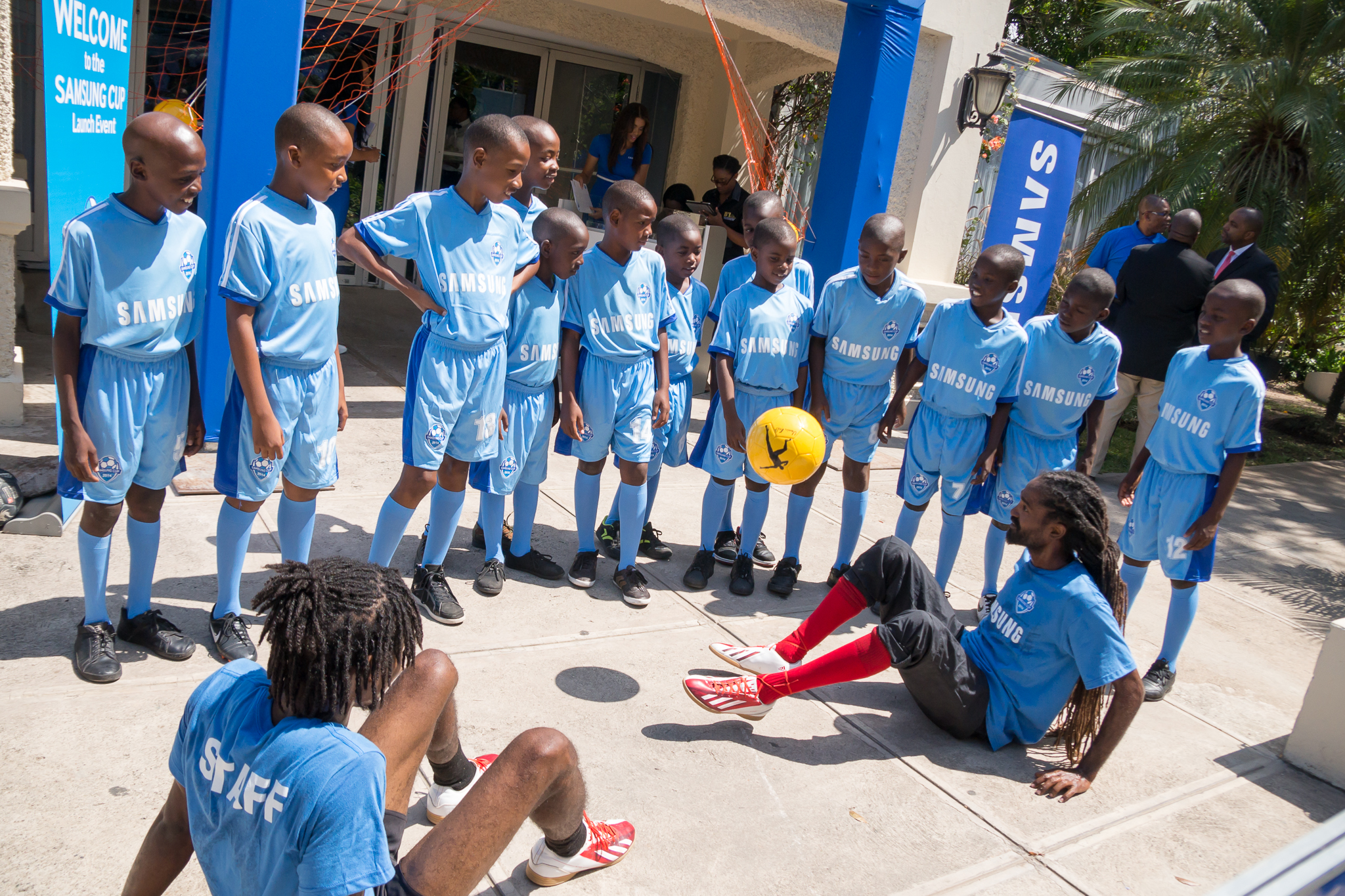 The Usain Bolt Foundation supports the 2nd Samsung Cup