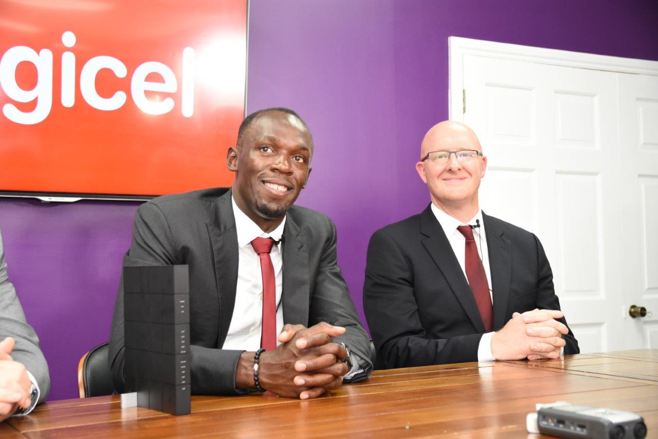 Usain is the new Digicel Chief Speed Office (CSO)
