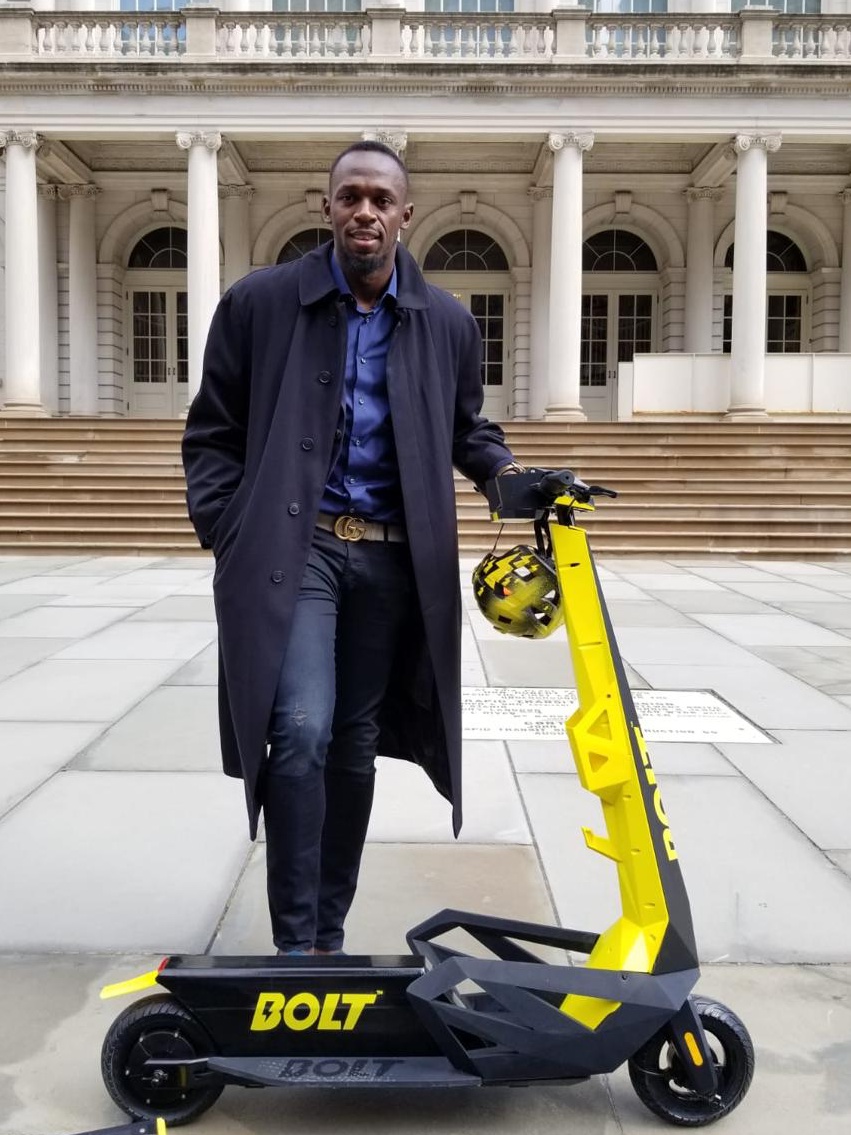 Usain launches BOLT Mobility Electric Scooter Brand