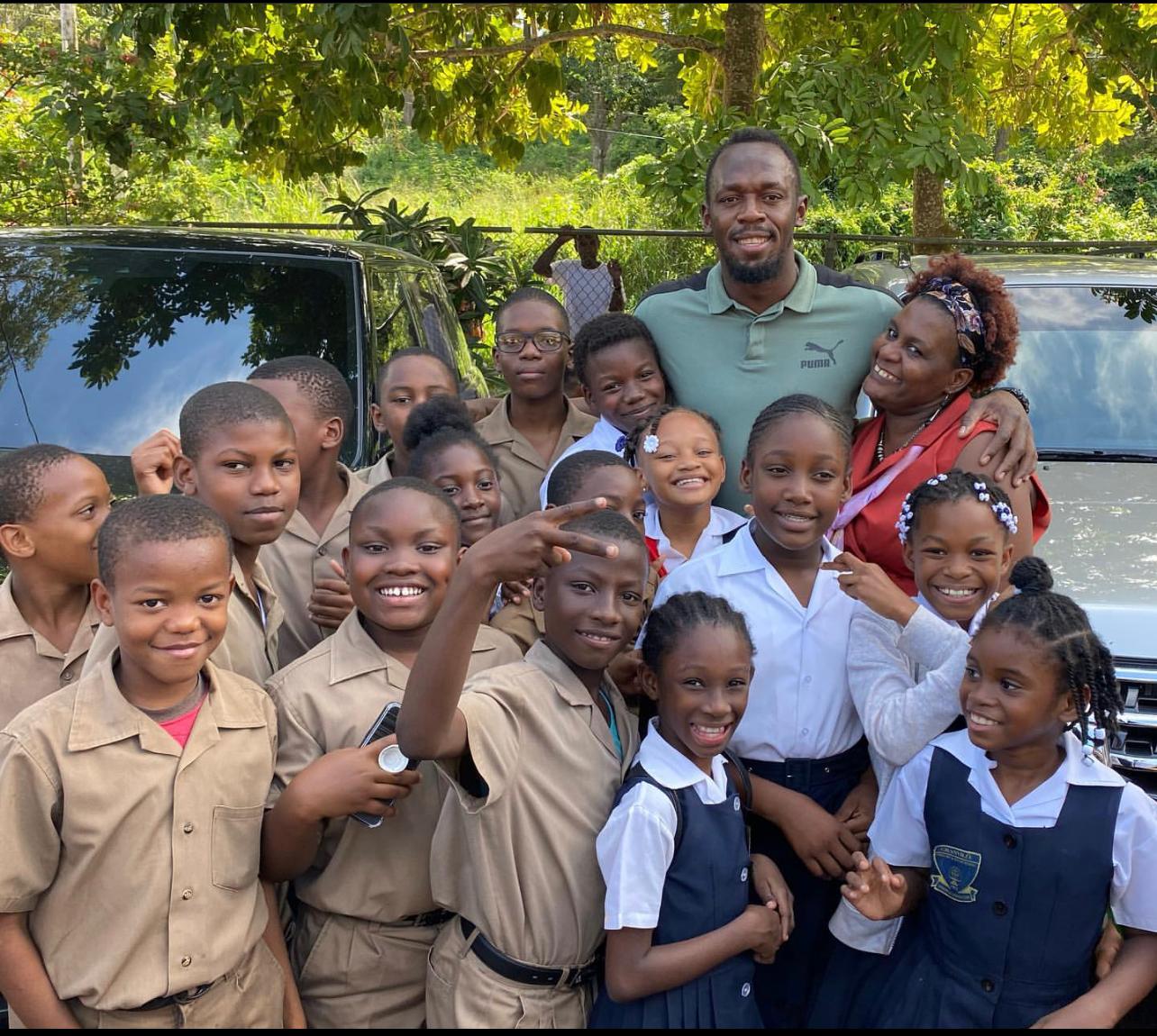 Usain Bolt Foundation donates laptops to Jamaican schools