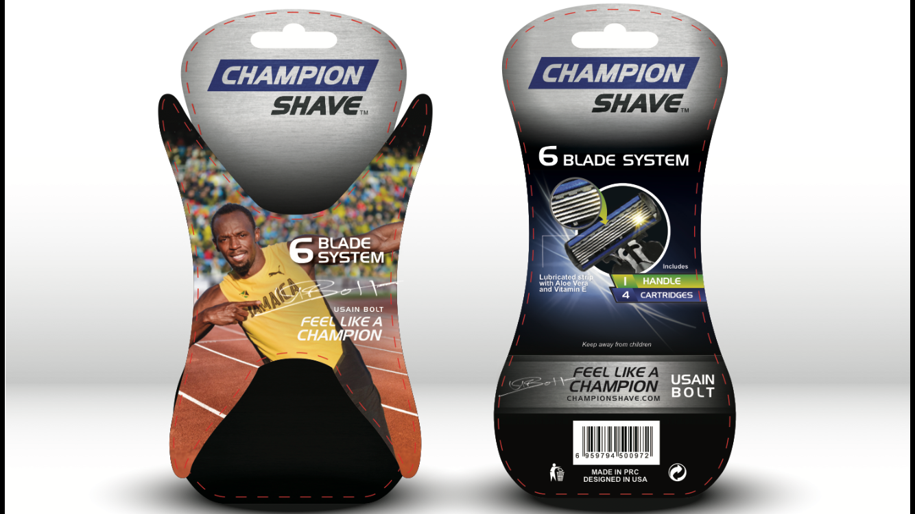 Usain launches ‘Champion Shave’