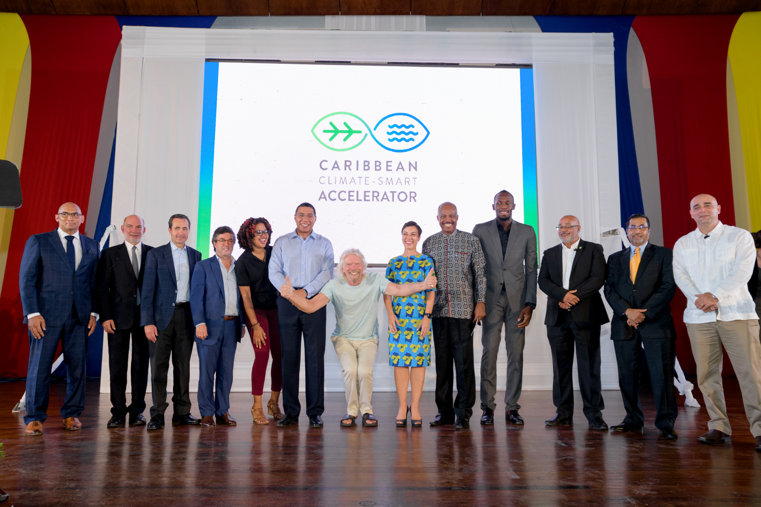 Usain launches Caribbean Climate Smart Accelerator